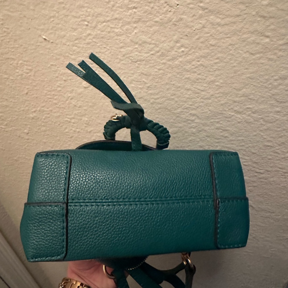 See By Chloe Emerald Green Mini Bag with Gold Accents - Picture 4 of 7